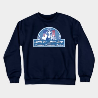 Kelly & the Poor Boys (Fortunate Son-inspired logo) Crewneck Sweatshirt